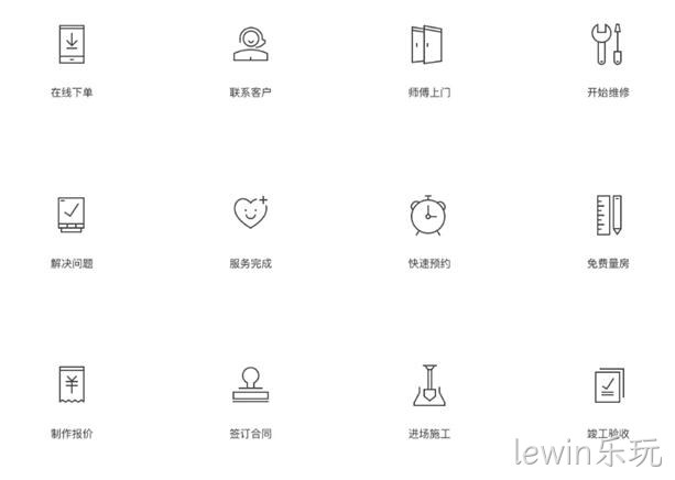 网页设计小图标