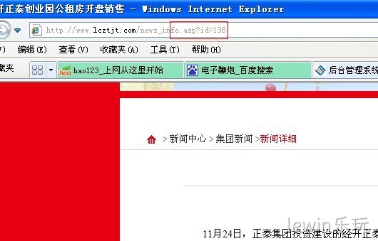 lewin乐玩动态网站